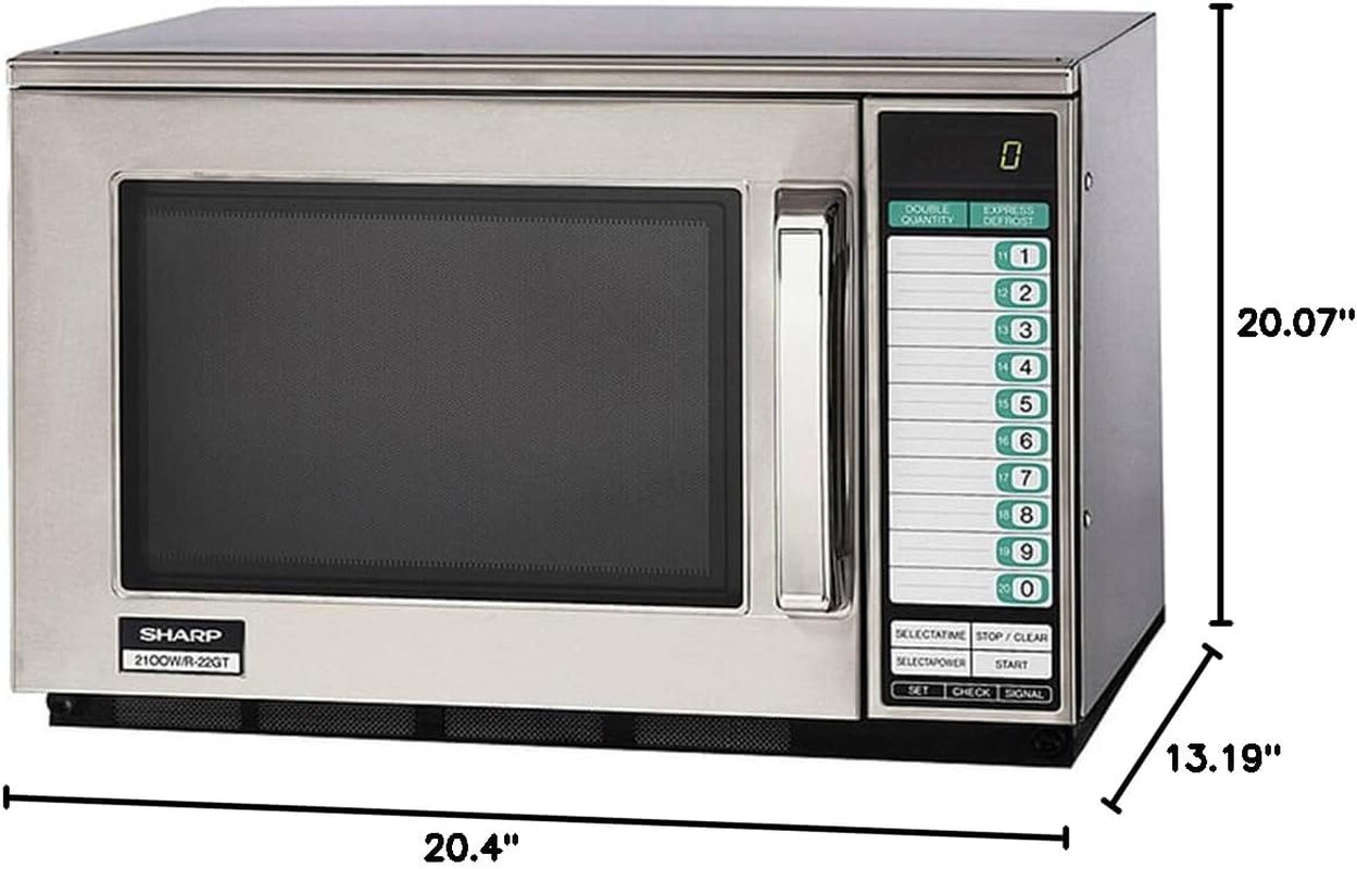 r-22gt-commercial-microwave-oven-heavy-duty-1200-watt-0-70-cu-ft-capacity-stainless-steel-20-program-inputs-11-power-levels-express-defrost-3-stage-cooking-digital-display