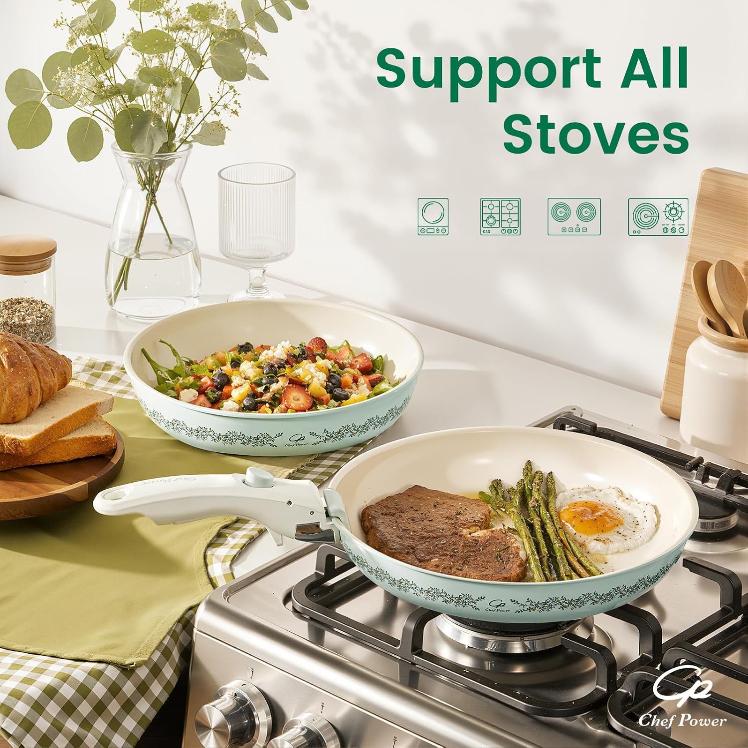 ceramic-cookware-set-non-toxic-with-detachable-handles-healthy-nonstick-decal-pans-and-pots-set-14-pcs-induction-dishwasher-oven-safe-kitchen-set-light-green-with-olive-branch