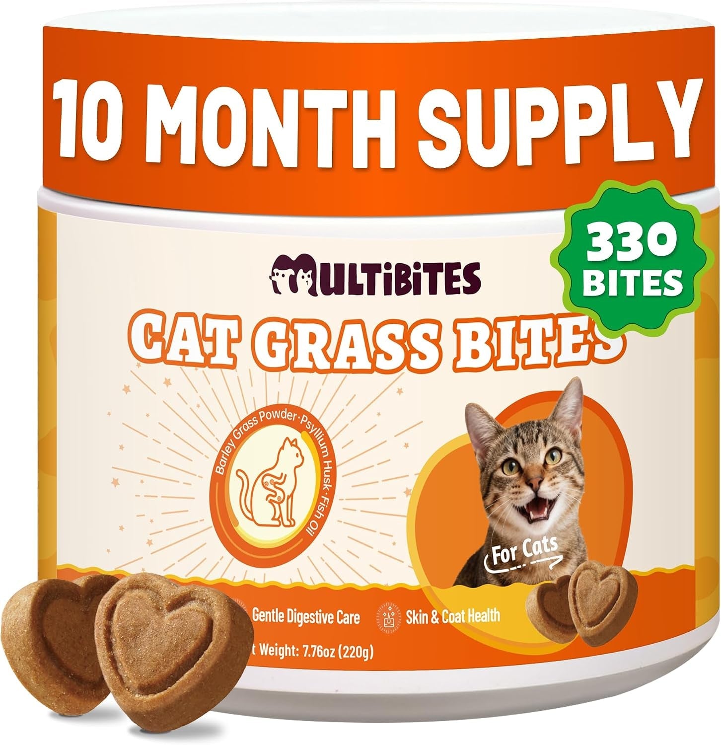330-bites-pumpkin-cat-treats-natural-cat-treats-healthy-with-pumpkin-powder-for-cats-psyllium-husk-digestive-support-kitten-snacks-for-stool-firm-gut-health