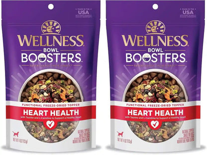 Wellness Bowl Boosters Digestive Health Dog Food Topper with Freeze Dried Pieces for Small, Medium, and Large Breeds, Sensitive Stomach, Grain Free, Natural, Chicken Recipe, 4 Oz Bag20