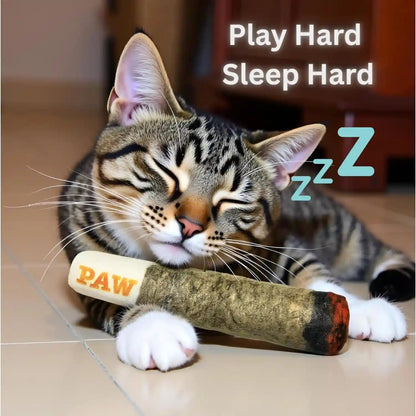 Nestpark Cat Doobie Catnip Cat Toy - Crinkle Kitten Kicker with Extra Strong Catnip - Funny Interactive Cat Toy Indoor Cat Gifts5