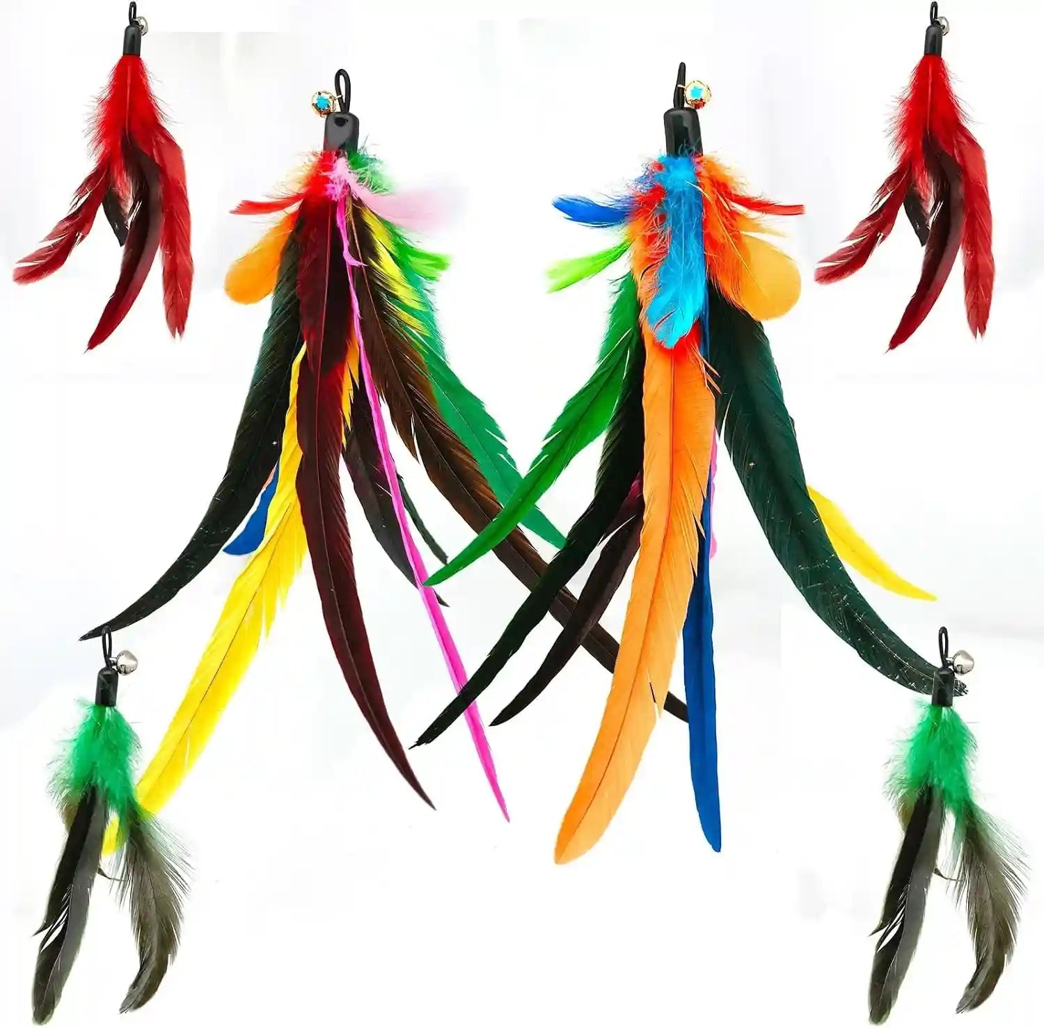 miwoowim-2pcs-retractable-cat-teaser-wands-9pcs-feather-refills-toy-set-dual-size-telescopic-rods-50-38-da-bird-feather-attachments-with-bells-replacement-interactive-fishing-pole-toys
