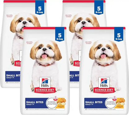 Hill'S Science Diet Adult 7+ Small Bites Dry Dog Food | #1 Veterinarian Recommended, Chicken Meal, Barley, & Rice, 15 Lb. Bag16