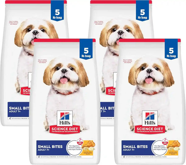 Hill'S Science Diet Adult 7+ Small Bites Dry Dog Food | #1 Veterinarian Recommended, Chicken Meal, Barley, & Rice, 15 Lb. Bag16