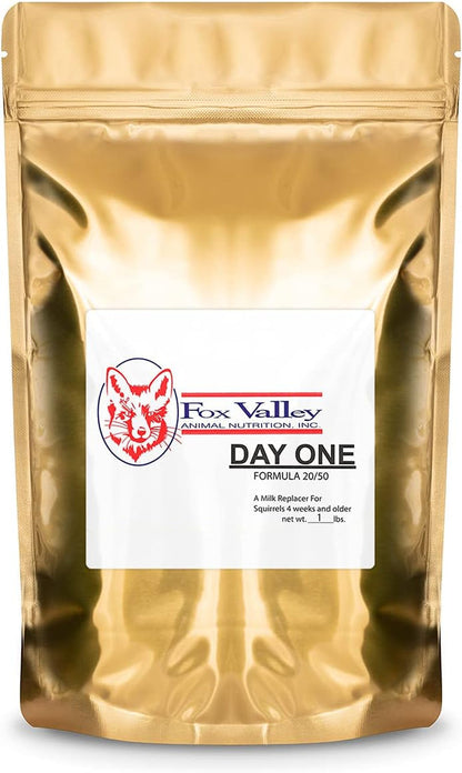 Fox Valley Day-One 20/50 Formula for Squirrels, 1 Lb. | All Human Grade Ingrediants1