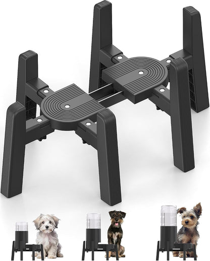 CZPET Dog Water Dispenser Stand, Pet Automatic Feeder Holder, Stand Only | Elevated Pet Water & Food Bowl for Medium Dogs, Stable and Anti-Slip Raised Bowl13