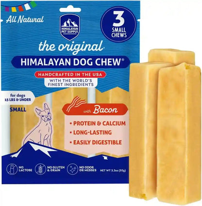 Himalayan Dog Chew, the Original Yak Cheese Dog Chews, 3 Small Yak Chews | Only Salt, Milk & Lime, Natural Long Lasting Dog Bones, Healthy Dog Treats, Lactose Free, Protein Rich, for Dogs under 15 Lbs11