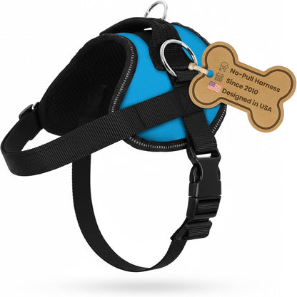Bark Appeal Tan Plaid No-Pull Dog Harness for Extra Small to Small Sized Pets – Adjustable, Reflective Vest with 3 Leash Clips for Added Control, Easy Walks & Training – Small19
