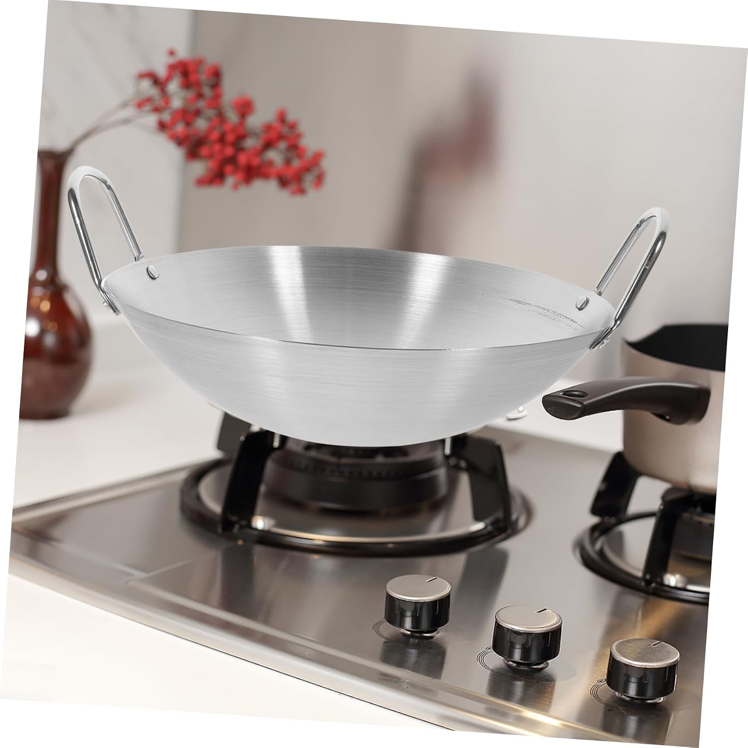 stainless-steel-wok-round-bottom-pot-non-stick-pan-for-chinese-stir-fry-double-handles-kitchen-gadget