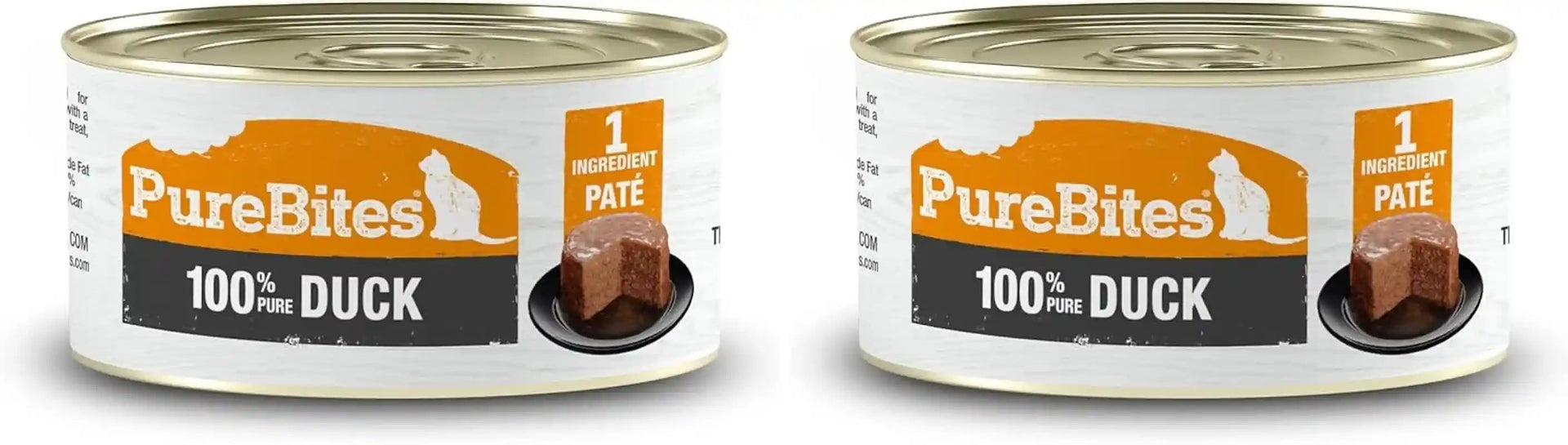 purebites-100-pure-duck-pate-cat-treat-2-5oz-can-only-1-ingredient-case-of-12