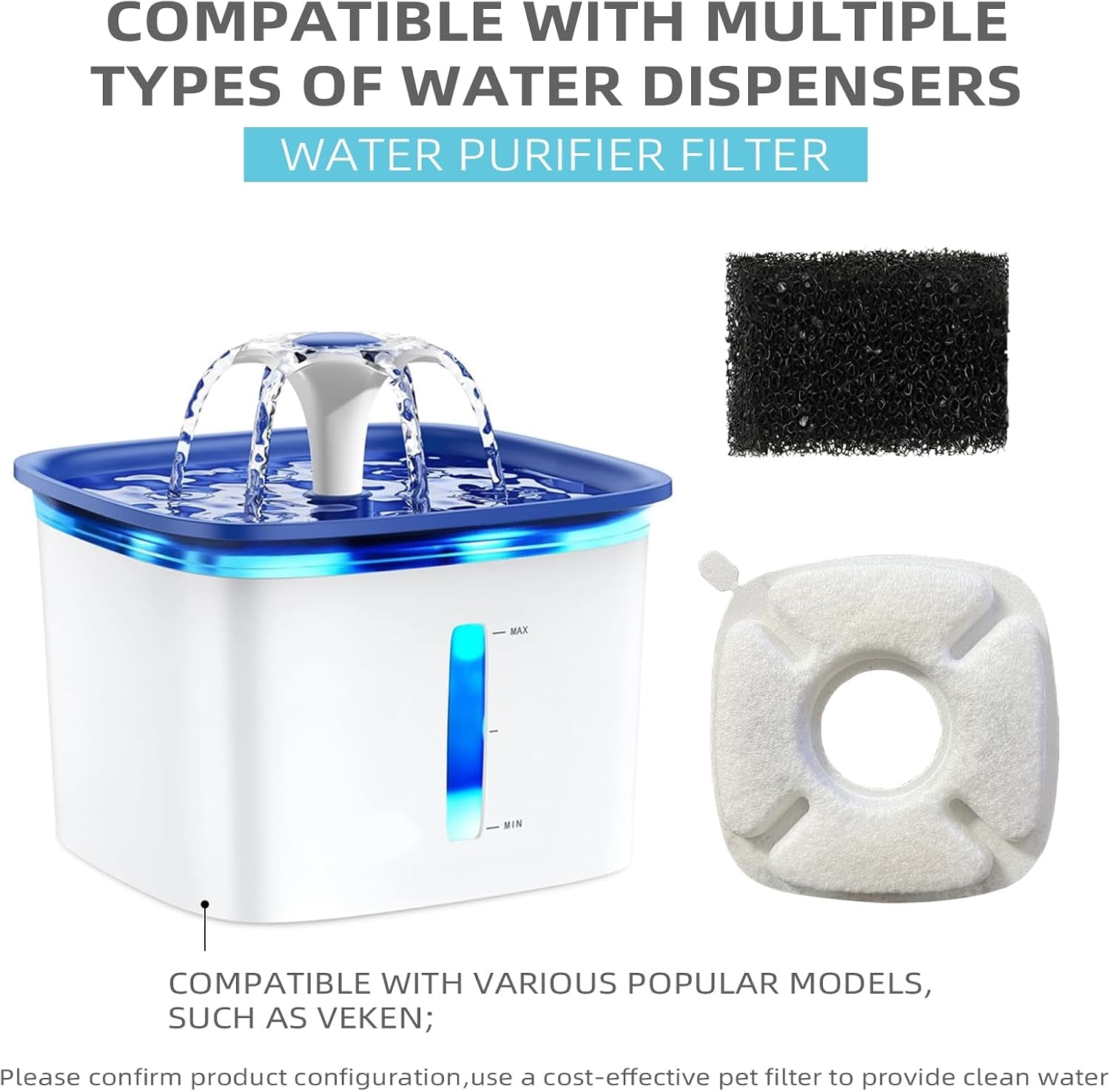 cat-water-fountain-filter-pet-drinking-fountain-filter-compatible-with-67-95-135-85oz-automatic-pet-dispenser-triple-filtration-dog-fountain-filter-4-pack-4-carbon-filters-4-sponge-filters