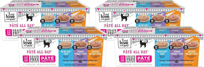 I and LOVE and YOU, Cat Food Variety, 3 Ounce, 12 Pack12