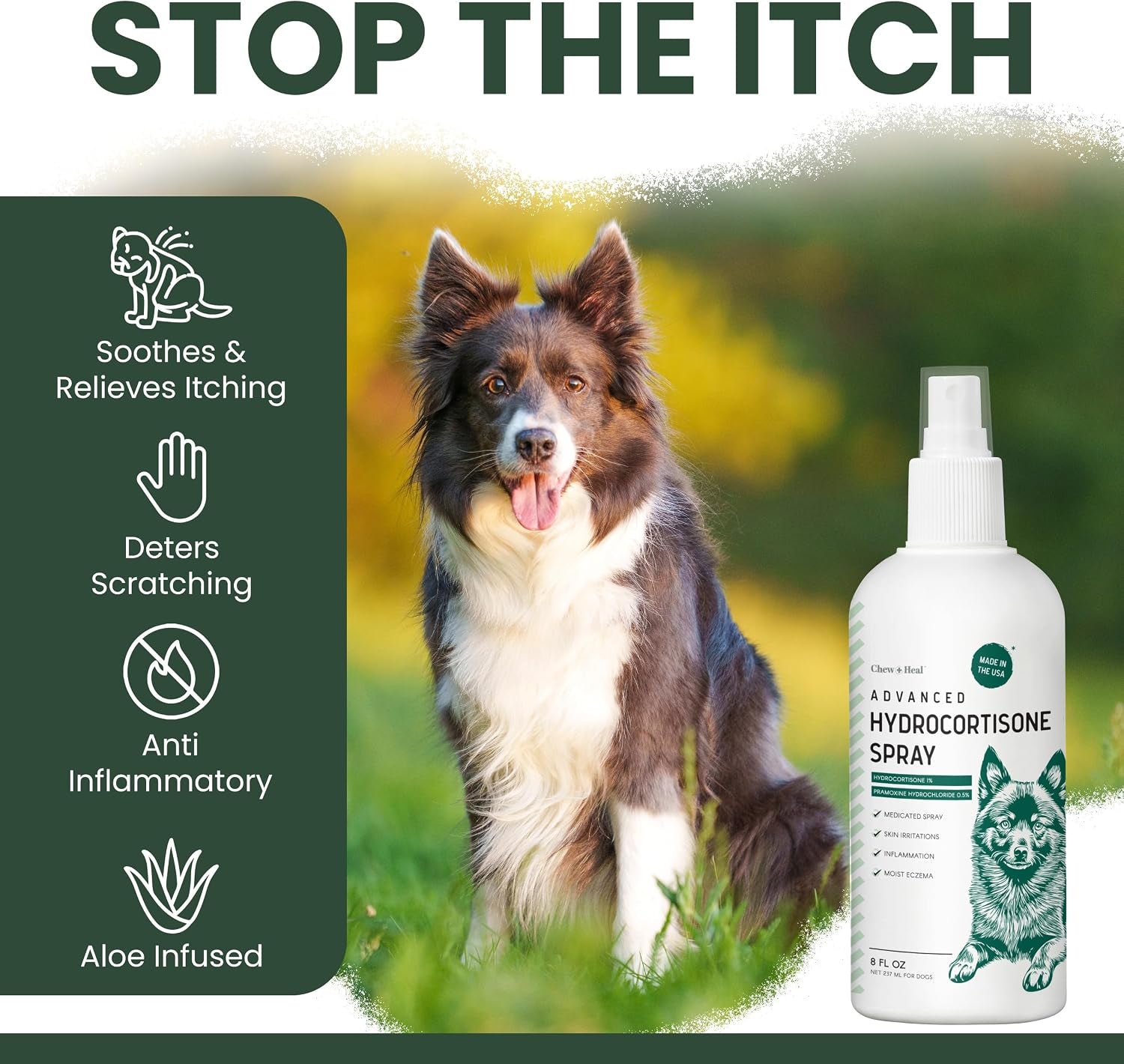 hydrocortisone-spray-for-dogs-4-oz-anti-itch-spray-for-dogs-for-irritated-skin-hot-spots-flea-bites-itching-made-with-hydrocortisone-and-pramoxine-hydrochloride-made-in-the-usa