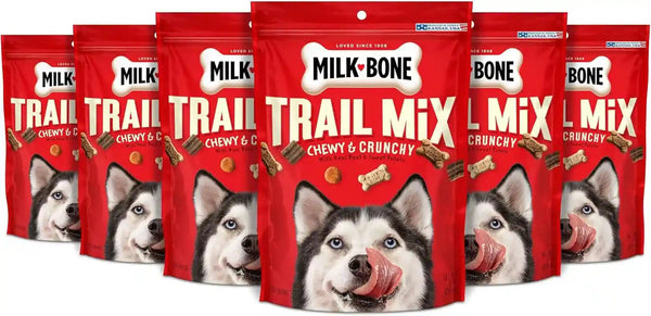 Milk-Bone Trail Mix Dog Treats, Real Beef & Sweet Potato Flavor, 20 Ounces | Made with Real Beef & Sweet Potato, Bite Sized Dog Treats in a Mix of Fun Shapes and Textures12