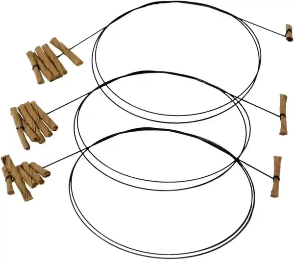 Cat Dancer Interactive Cat Toy - Fun and Fitness for Your Furry Friend - Engaging Paper Roll Attached with 30 Inches Flexible Spring Steel Wire for Playful Cats – 3 Pack1