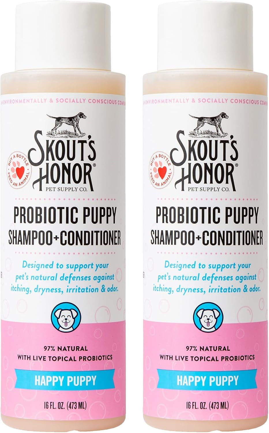skouts-honor-probiotic-dog-shampoo-and-conditioner-dotw-16-oz-hydrating-natural-2-in-1-for-itchy-skin-microbiome-friendly-with-avocado-oil-omega-3s-paraben-sulfate-free