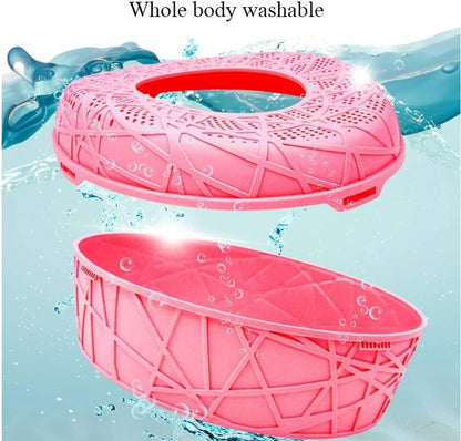 Dog Potty Training Toilet ﻿ Top Entrance Type Litter Box Anti-Splashing Cat Toilet Fully Enclosed Sand Basin Semi-Closed Extra Large Space(B)5