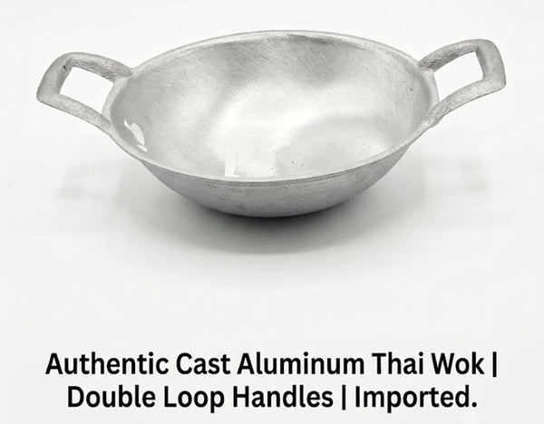 Thai Wok Aluminum Sanded Pan Frying Dessert Cooking Restaurant Home Cookware Lightweight Utensils Stir-Fry9
