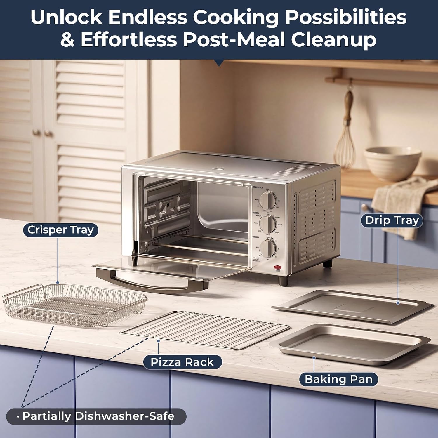 23-qt-air-fryer-toaster-oven-7-in-1-convection-oven-countertop-airfry-toast-pizza-bagel-bake-roast-fits-12-pizza-stainless-steel-easy-to-clean