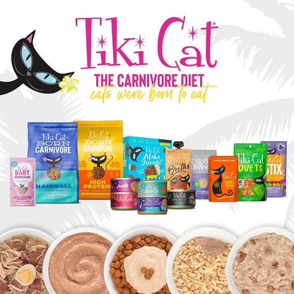 Tiki Cat Duets Cat Treats, Chicken Flavor, 2 Oz. Pouch (8 Count)8