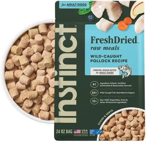 Instinct Freeze-Dried Meals, Freshdried Bites, Natural Dog Food, Grain-Free - Grass-Fed Beef, 25 Oz. Bag16