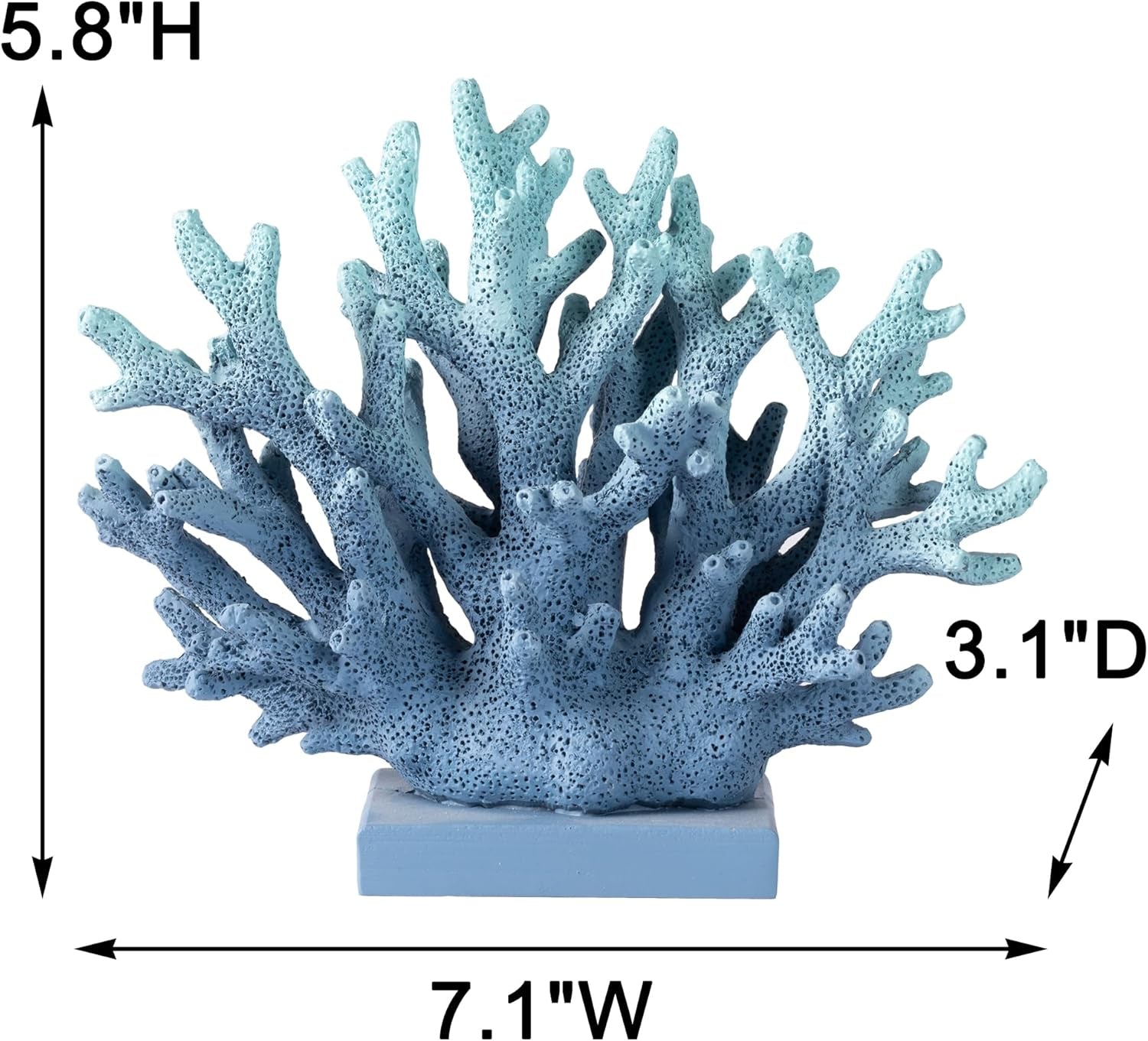 5-8-h-blue-coral-decor-resin-coral-statue-nautical-decorations-for-home-beach-coastal-ocean-themed-cabinet-shelf-tabletop-decor
