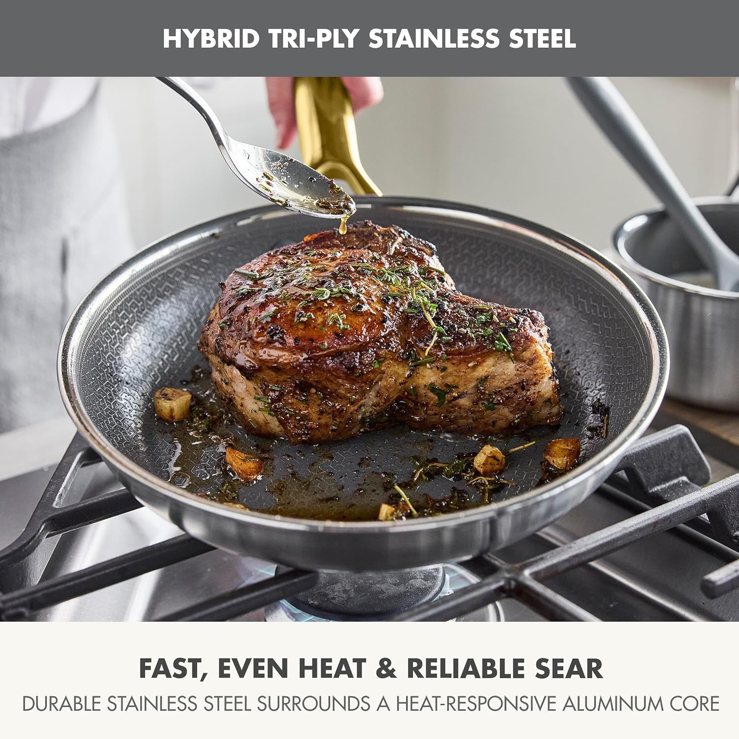 hybrid-6-piece-8-10-12-stainless-steel-skillets-with-lids-apex-tri-ply-frying-pans-pfas-free-nonstick-induction-all-cooktop-compatible-dishwasher-oven-safe-up-to-850f-gold