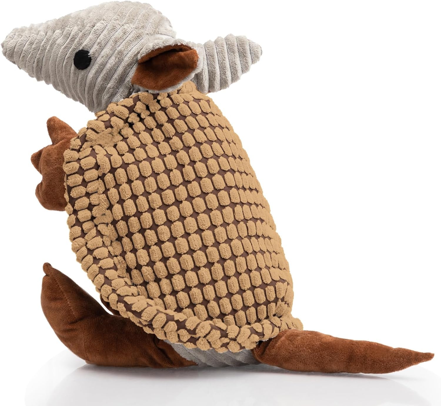 hollypet-plush-squeaky-armadillo-chew-dog-toy-for-small-medium-8-cute-stuffed-armadillo-toy-with-unique-grunt-squeaker-textured-fabric-for-teeth-cleaning-great-for-small-medium-dogs
