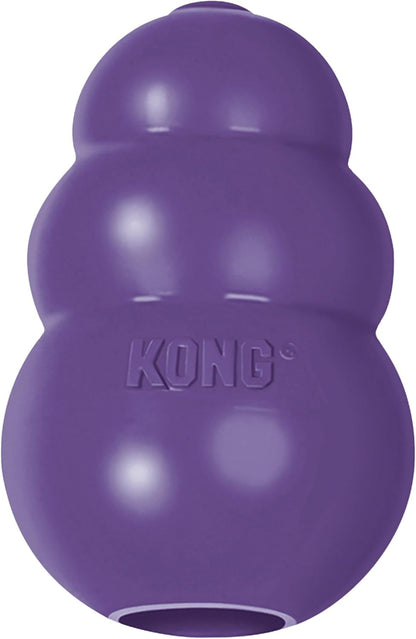 KONG Senior - Dog Toy with Gentle, Natural Rubber - Durable Dog Toy for Older Dogs - Use Treats with Stuffable Chew Toy - Treat Toy for Chewing & Fetching - for Large Dogs9