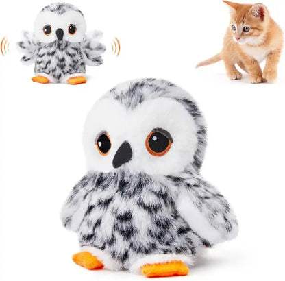 Potaroma Cat Toys Flapping Bird (No Flying), Lifelike Sandpiper Chirp Tweet, Rechargeable Touch Activated Kitten Toy Interactive Cat Exercise Toys for All Breeds Cat Kicker Catnip Toys 4.0" | Lifelike Sandpiper Chirp, Touch Activated, Rechargeable Kitten Kitty Exercise Catnip Kicker for All Breeds 4.0 Inches9