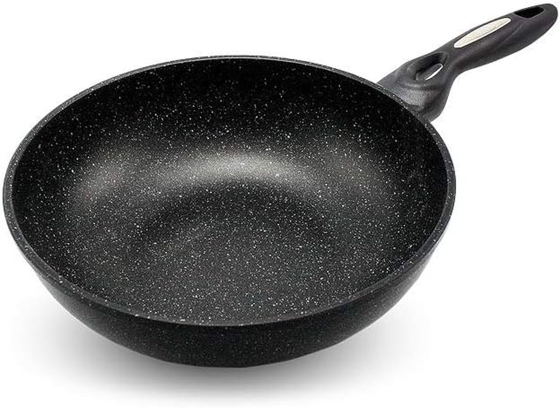 marble-coated-cast-aluminum-non-stick-frying-wok-30cm-12-inch