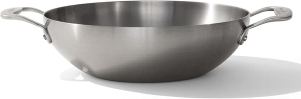 Made in Cookware - 10" Stainless Steel Kadai Pan - 5 Ply Stainless Clad - Professional Cookware - Induction Compatible1