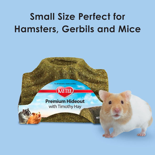 Kaytee Premium Timothy Treat Hideout for Pet Hamsters, Gerbils, and Mice, Small6
