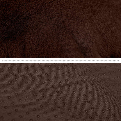PETMAKER Dog Bed - Donut Pet Bed for Medium Pets - Dog Bed with Removable Washable Cover and Anti-Slip Bottom - Puppy Essentials (Dark Brown)8