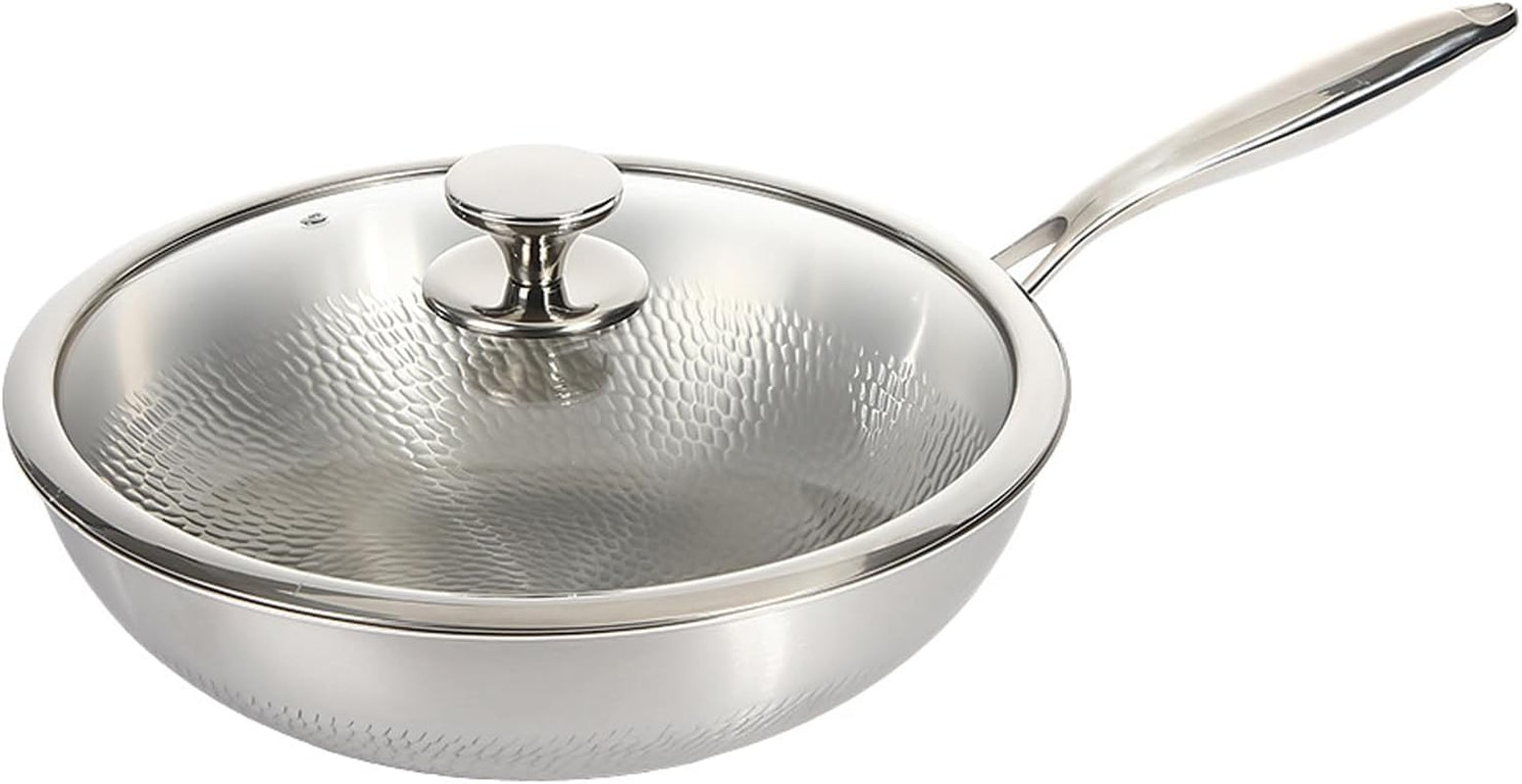 titanium-hammered-wok-pure-2026-upgrade-frying-pans-nonstick-non-stick-wok-durable-scratch-resistant-titanium-pans-for-cooking-compatible-with-all-cooktops-12-6in