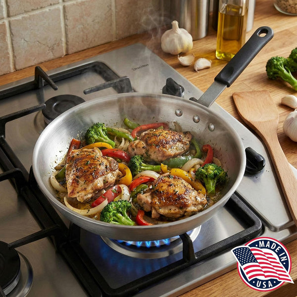 Eagleware Professional Natural Aluminum Fry Pan, 8-Inch5