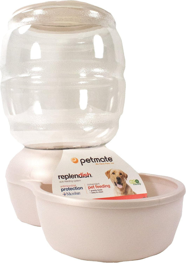 Petmate Replendish Feeder Automatic Cat and Dog Feeder, Pearl Peacock Blue, 10 LB, Made in USA14