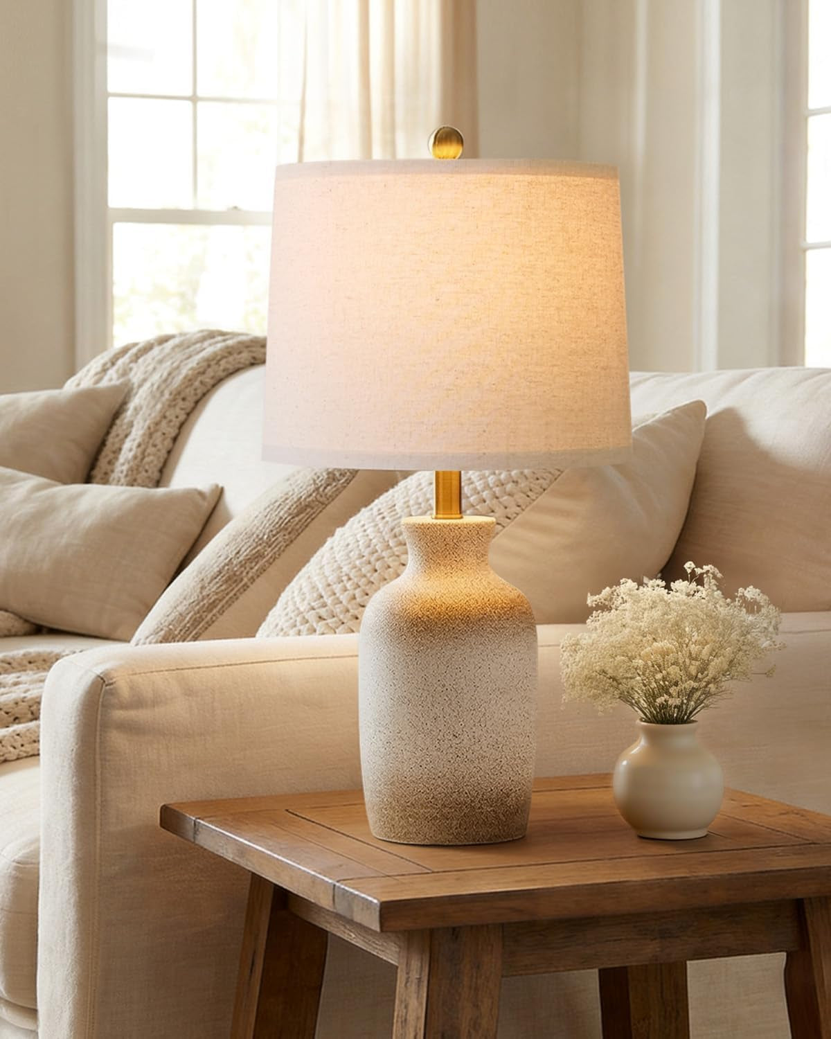 24-farmhouse-ceramic-table-lamp-with-natural-textured-finish-bedside-lamps-for-bedroom-rustic-organic-style-handmade-craft-jar-design-ideal-gift-decor-for-end-side-table