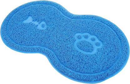 Hemobllo Pet Litter Mat Pet Food Tray Cat Mat Pet Food Containers Pet Water Bowl Pet Food Mats Litter Mats Extra Large Easy Clean Cat Litter Mat Dog Pads Extra Large Floor Mat Cats and Dogs4