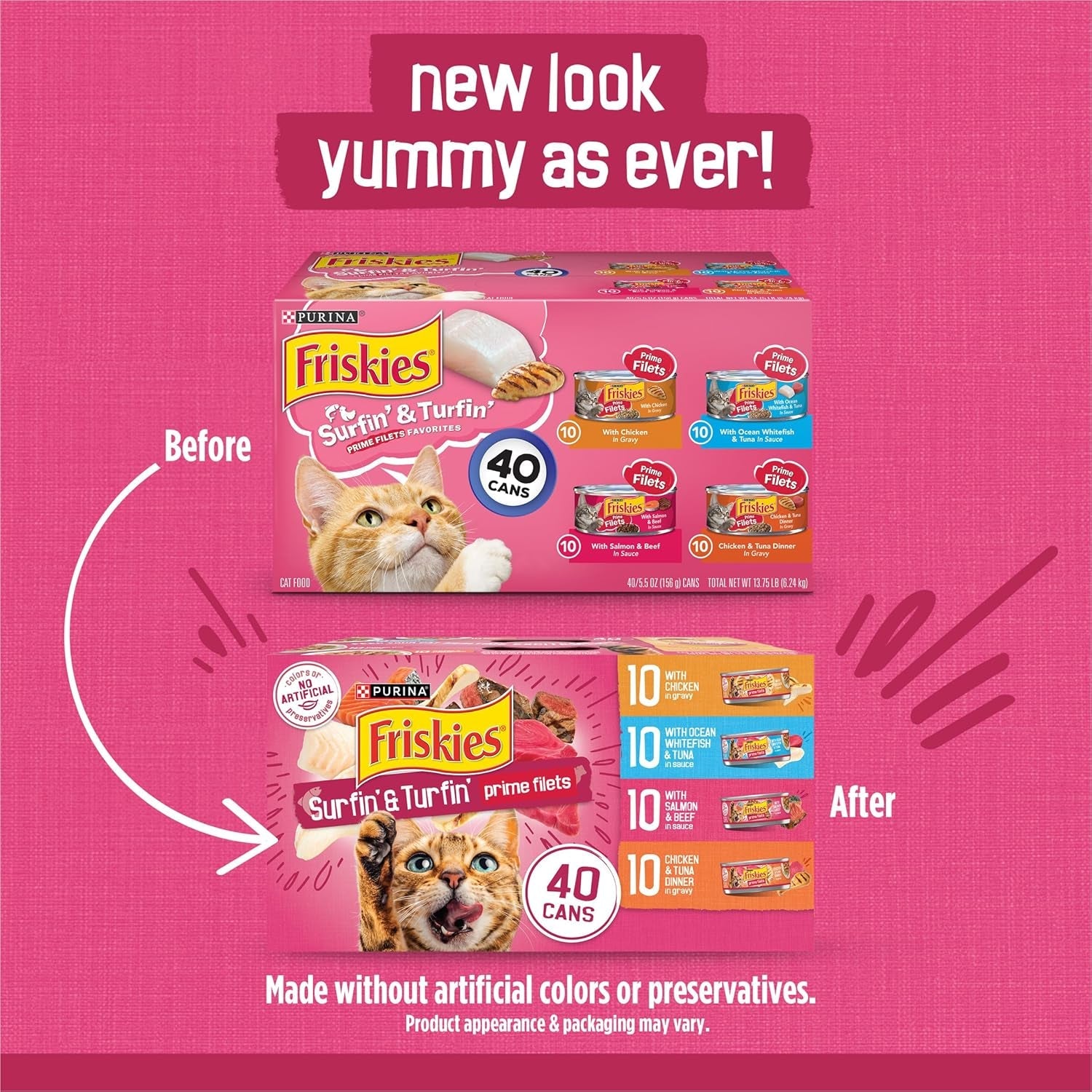 purina-friskies-prime-filets-cat-food-variety-pack-40-pack-5-5-oz-cans-surfin-and-turfin-wet-cat-food-favorites-in-a-savory-gravy-made-with-real-meat-poultry-and-seafood