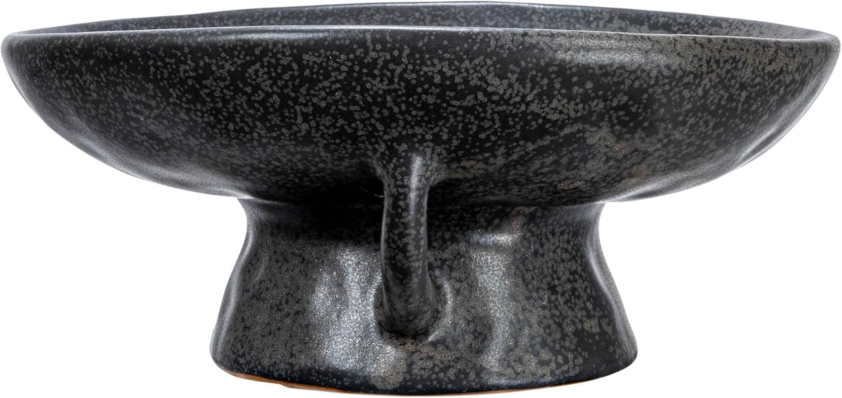creative-co-op-stoneware-bowl-with-handle-and-base-black-reactive-glaze