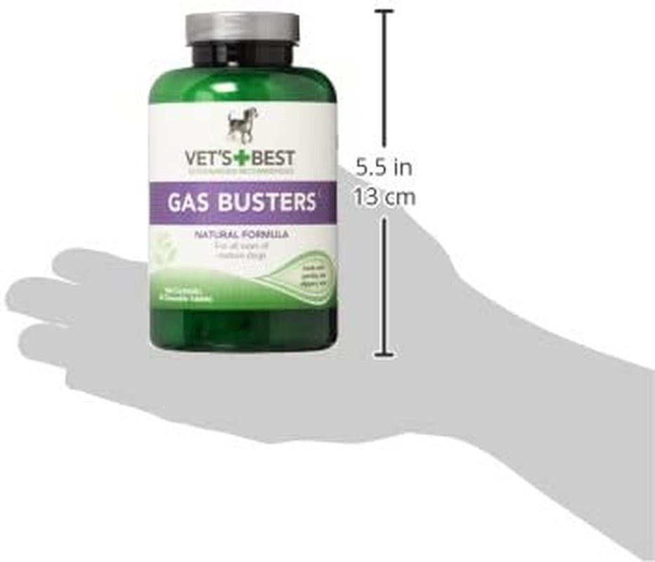 vets-best-gas-busters-digestive-support-tablets-for-dogs-90-count-helps-relieve-gas-bloating-constipation-supports-healthy-digestion-chewable-daily-digestive-aid-for-dogs