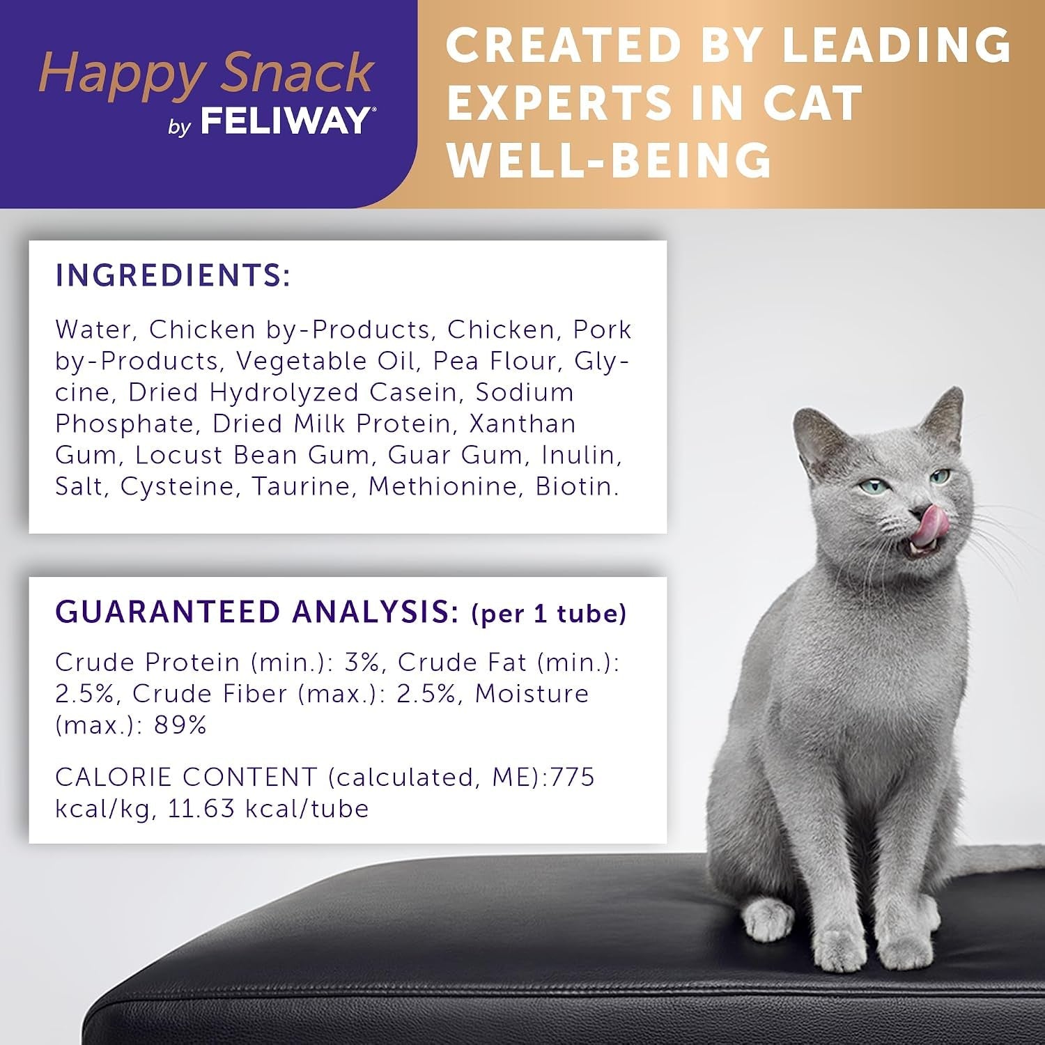 happy-snack-by-feliway®-delicious-lickable-squeezable-puree-cat-treats-for-a-daily-calming-routine-made-with-real-chicken-12-pack-0-5oz-tubes