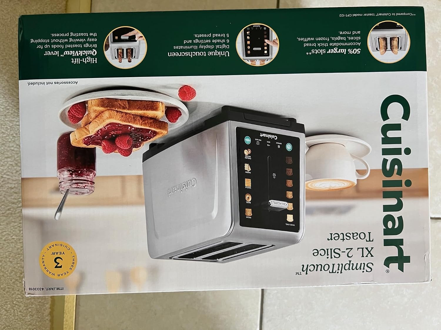 simplitouch™-xl-2-slice-toaster-touchscreen-display-50-larger-slots