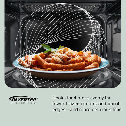 Panasonic NN-SN67KS Microwave Oven, 1.2 Cu.Ft, Stainless Steel/Silver5