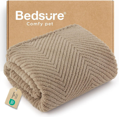 Bedsure Dog Blanket for Small Dogs Puppy Cats with Soft Fleece 25X35 White | 300GSM Fuzzy Jacquard Doggy Kitten Blanket Washable for Crate Cage, Pet Bed, Indoor Cats, Puppy Essentials, Cute Dog Gift11