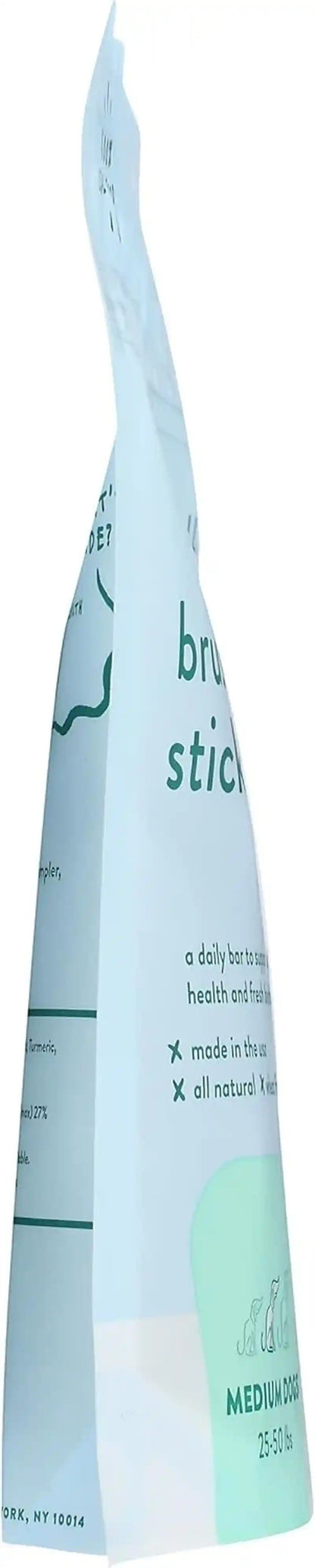 Bocce'S Bakery Brushy Sticks Dog Dental Treats, Medium Breeds (13 Oz) | Wheat-Free Dental Bars to Support Oral Health & Fresh Breath - Made with Real, Limited Ingredients in the USA5