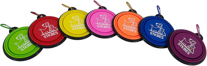 Collapsible Dog Bowl, 10 Pack, Portable, Safe, Reusable, Suitable for Indoor and Outdoor Activities9