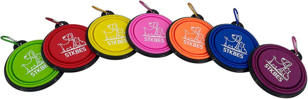 Collapsible Dog Bowl, 10 Pack, Portable, Safe, Reusable, Suitable for Indoor and Outdoor Activities9