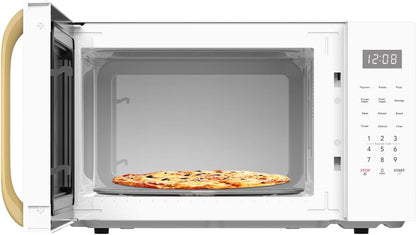 FRIGIDAIRE 1.05 Cu. Ft. Retro Microwave, Whitegold7